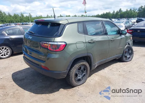 2018 Jeep Compass Sport 4X4 из США, поврежденный, VIN 3C4NJDABXJT391141